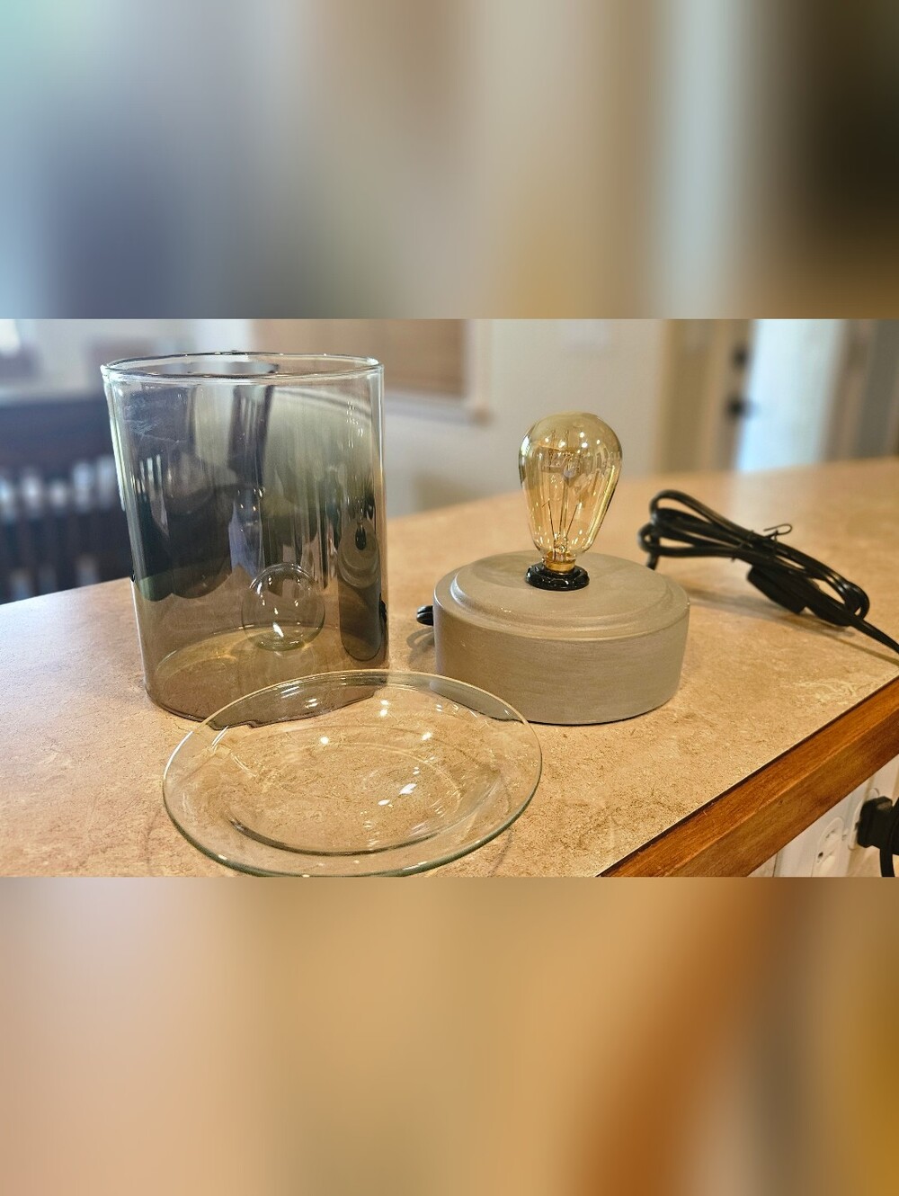 Scentsy Parlor Lampshade Collection With Edison Bulb